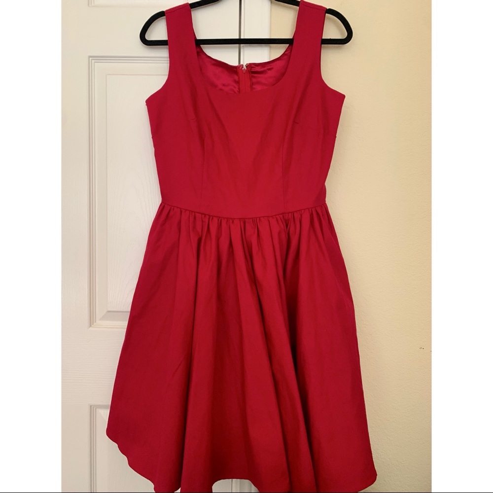 Laura Byrnes Pinup Couture Red Party Dress